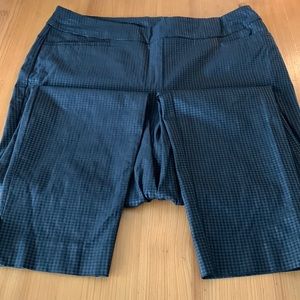 Pull on checkered Chico pants